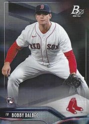 2021 Bowman Platinum Base Set Bobby Dalbec #71 card