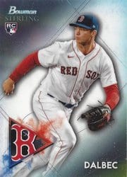 2021 Bowman Sterling Base Set Bobby Dalbec #BSR-98 card