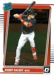 2021 Donruss Optic Base Set Bobby Dalbec #48 card