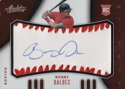 2021 Panini Absolute Base Set Bobby Dalbec #145 card