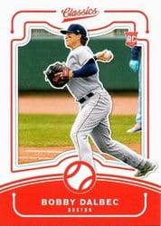 2021 Panini Chronicles Classics Bobby Dalbec #2 card