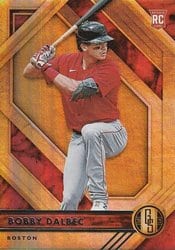 2021 Panini Chronicles Gold Standard Bobby Dalbec #1 card