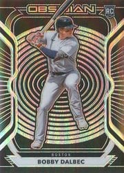 2021 Panini Chronicles Obsidian Bobby Dalbec #46 card