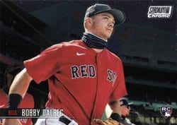 2021 Stadium Club Chrome Base Set Bobby Dalbec #125 card
