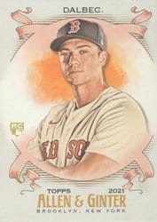 2021 Topps Allen & Ginter Base Set Bobby Dalbec #121 card