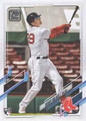 2021 Topps Base Set Bobby Dalbec #26 card