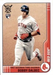 2021 Topps Big League Base Set Bobby Dalbec #206 card