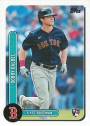 2021 Topps Brooklyn Collection Base Set Bobby Dalbec #38 card