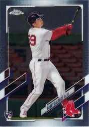 2021 Topps Chrome Base Set Bobby Dalbec #151 card