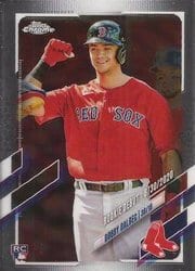 2021 Topps Chrome Update Base Set Bobby Dalbec #USC23 card