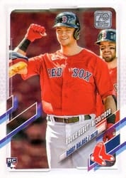 2021 Topps Update Base Set Bobby Dalbec #US212 card
