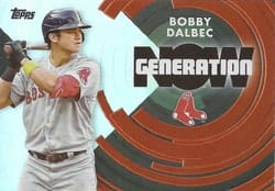 2022 Topps Generation Now Bobby Dalbec #GN-37 card