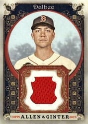 2023 Topps Allen & Ginter Relics (Pattern B) Bobby Dalbec #AGRB-BD card