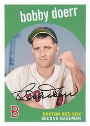2018 Topps Archives Base Set Bobby Doerr #49 card