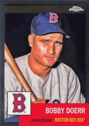 2022 Topps Chrome Platinum Anniversary Base Set Bobby Doerr #212 card