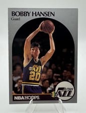 1990-91 Hoops Base Set Bobby Hansen #290 card