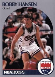 1990-91 Hoops Base Set Bobby Hansen #428 card
