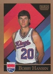 1990-91 SkyBox Base Set Bobby Hansen #409 card