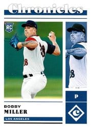 2023 Panini Chronicles Base Set Bobby Miller #1 card