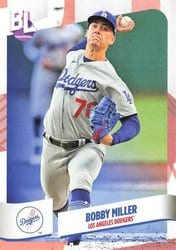 2024 Topps Big League Base Set Bobby Miller #55 card