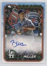 2024 Topps Holiday Autographs Bobby Miller #HAC-BM card