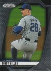 2025 Panini Prizm Base Set Bobby Miller #84 card