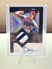 2025 Topps Update Autograph Patch Bobby Miller #TFAP-BM card
