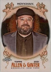 2021 Topps Allen & Ginter Chrome Base Set Bobby Moynihan #244 card