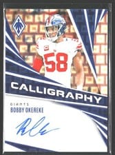 2024 Panini Phoenix Calligraphy Bobby Okereke #C-BOE card