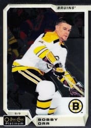 2018-19 O-Pee-Chee Platinum Base Set Bobby Orr #141 card