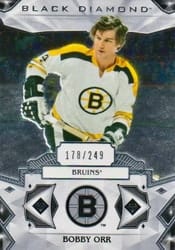 2019-20 Upper Deck Black Diamond Base Set Bobby Orr #BDB-BO card