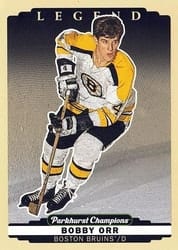 2022-23 Parkhurst Champions Base Set Bobby Orr #340 card