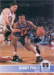 1994-95 Hoops Base Set Bobby Phills #37 card