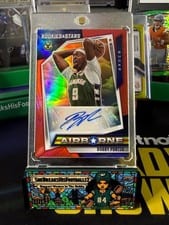 2021-22 Panini Chronicles Airborne Signatures Bobby Portis #AIR-BPO card