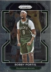 2021-22 Panini Prizm Base Set Bobby Portis #87 card