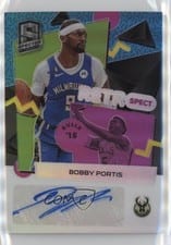 2022-23 Panini Spectra RetroSpect Autographs Bobby Portis #RSA-BBP card