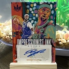 2023-24 Panini Court Kings Impressionist Ink Bobby Portis #II-BOB card