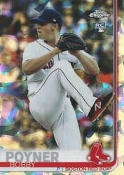 2019 Topps Chrome Sapphire Edition Base Set Bobby Poyner #571 card