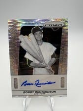 2024 Panini Prizm Throwback Signatures Bobby Richardson #2