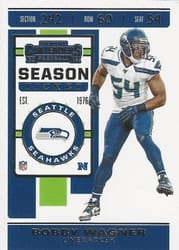 2019 Panini Contenders Base Set Bobby Wagner #91 card