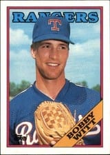 1988 Topps Bobby Witt #747 card