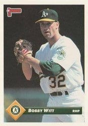 1993 Donruss Base Set Bobby Witt #51 card