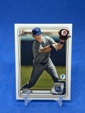 Bobby Witt Jr. 2020 Bowman 1st Edition card
