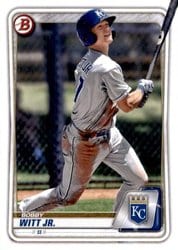 2020 Bowman Draft Base Set Bobby Witt Jr. #BD-152 card