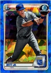 2020 Bowman Sapphire Edition Base Set Bobby Witt Jr. #BCP-25 card