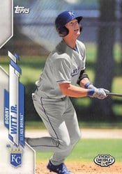 2020 Topps Pro Debut Base Set Bobby Witt Jr. #PD-50 card