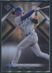 2021 Bowman Transcendent Collection Base Set Bobby Witt Jr. #42 card