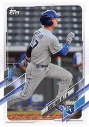2021 Topps Pro Debut Base Set Bobby Witt Jr. #PD-3 card