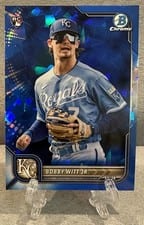 2022 Bowman Chrome Bobby Witt Jr. #77 card