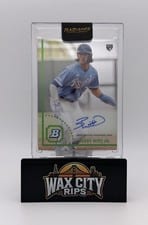 2022 Bowman Heritage Chrome Rookie Autographs Bobby Witt Jr. #CRA-BW card